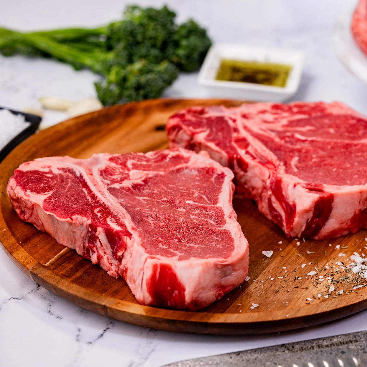 Good Ranchers Signature Steak Gift Box - 100% American T-Bone Steak Gift