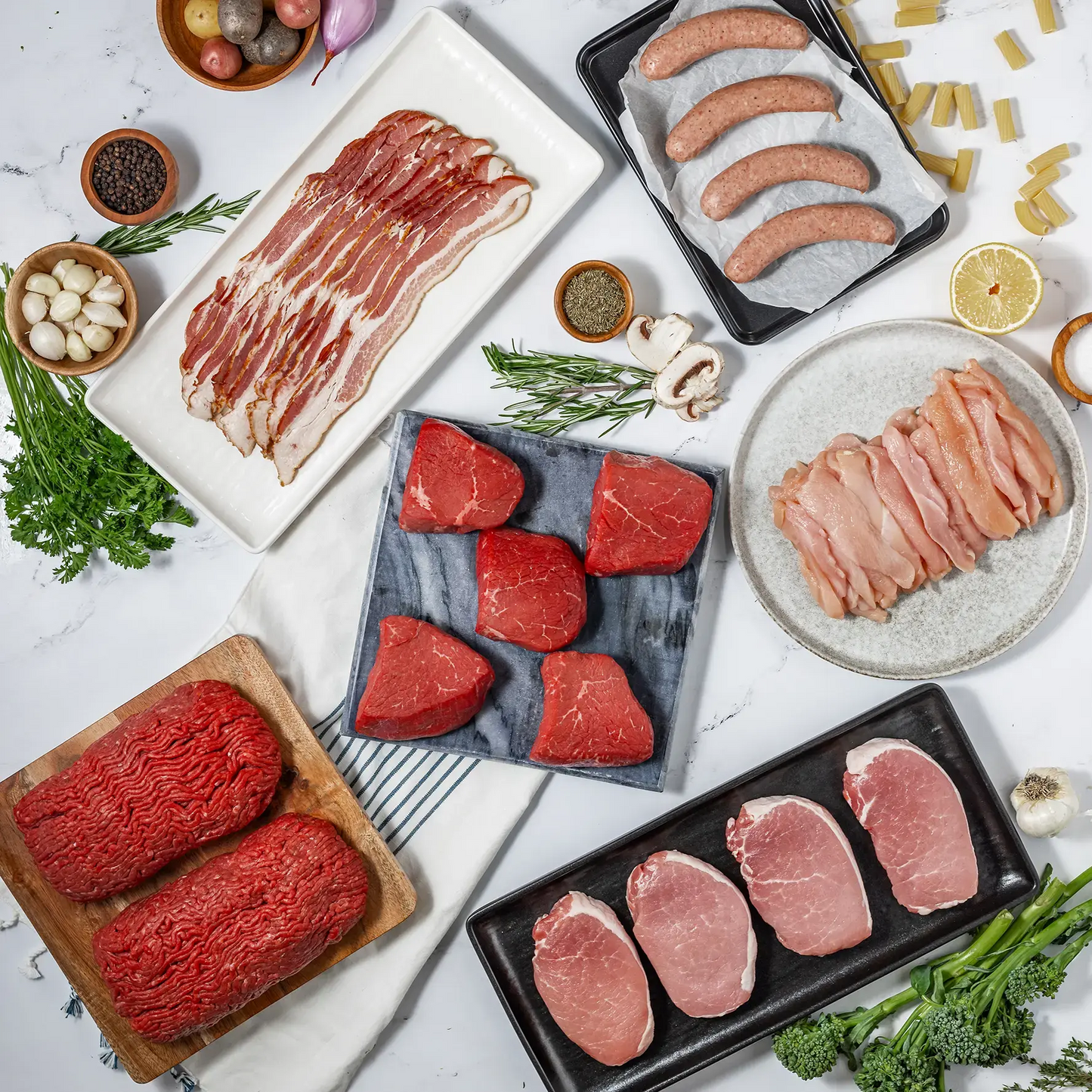 Good Ranchers All-American Meat: Box Curated by Brett Cooper