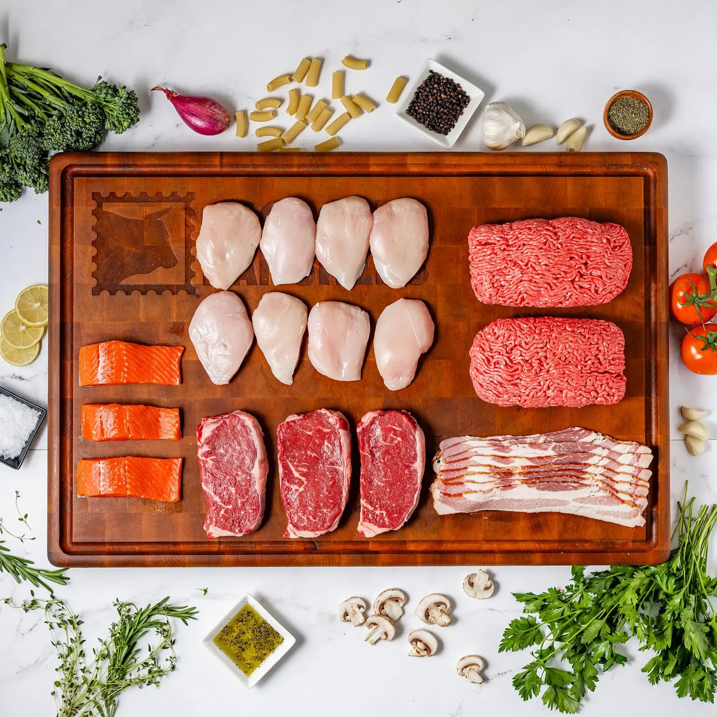Scott McLaughlin Good Ranchers Box - Exclusive, 100% American Meat - Perfect for Families, Hosting, and more